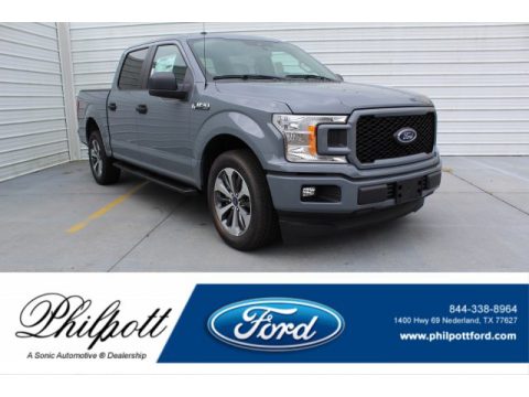 Abyss Gray Ford F150 XL SuperCrew.  Click to enlarge.