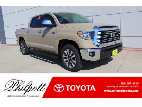 Quicksand Toyota Tundra Limited CrewMax 4x4.  Click to enlarge.
