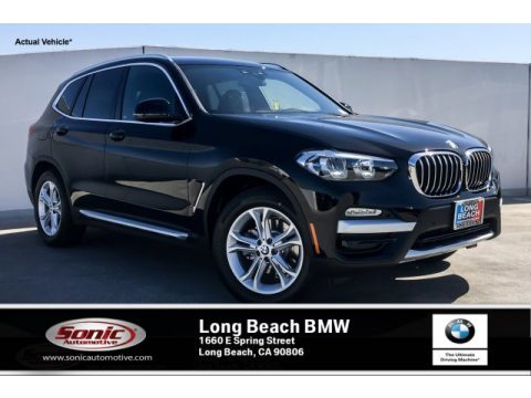 Jet Black BMW X3 sDrive30i.  Click to enlarge.