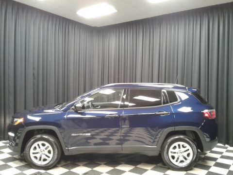Jazz Blue Pearl Jeep Compass Sport 4x4.  Click to enlarge.