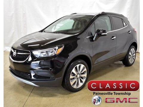 Ebony Twilight Metallic Buick Encore Preferred AWD.  Click to enlarge.