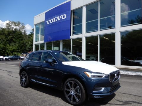 Denim Blue Metallic Volvo XC60 T6 AWD Inscription.  Click to enlarge.