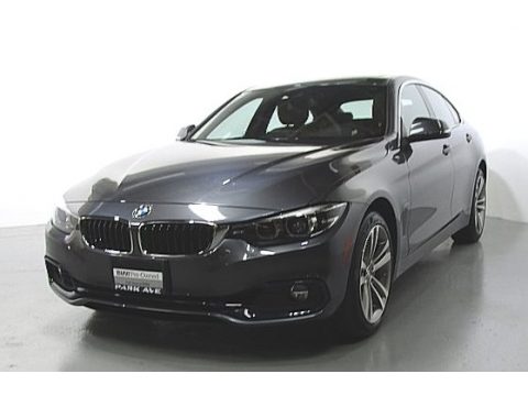 Mineral Grey Metallic BMW 4 Series 440i xDrive Gran Coupe.  Click to enlarge.