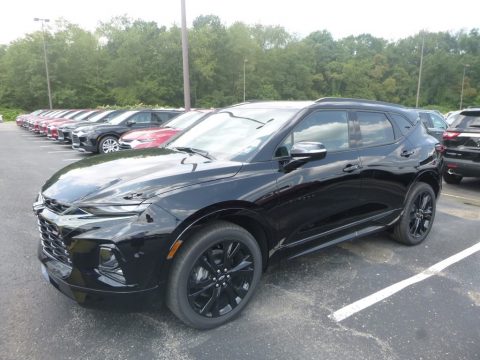 Black Chevrolet Blazer RS AWD.  Click to enlarge.