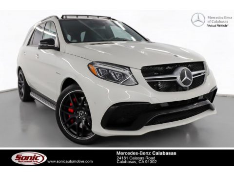 Polar White Mercedes-Benz GLE 63 S AMG 4Matic.  Click to enlarge.