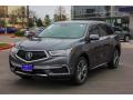 Front 3/4 View of 2020 Acura MDX Sport Hybrid SH-AWD #3