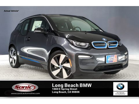 Mineral Grey BMW i3 with Range Extender.  Click to enlarge.
