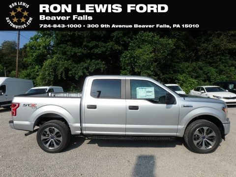 Ingot Silver Ford F150 STX SuperCrew 4x4.  Click to enlarge.
