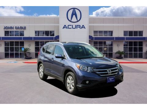 Twilight Blue Metallic Honda CR-V EX-L.  Click to enlarge.