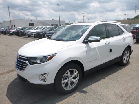 Summit White Chevrolet Equinox Premier AWD.  Click to enlarge.