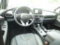  2020 Hyundai Santa Fe Black Interior #9