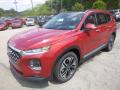  2020 Hyundai Santa Fe Calypso Red #5