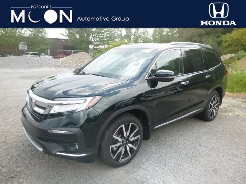 Black Forest Pearl Honda Pilot Elite AWD.  Click to enlarge.