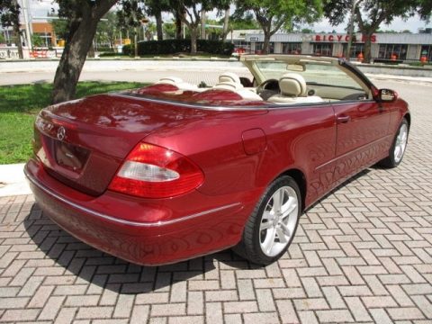 Storm Red Metallic Mercedes-Benz CLK 350 Cabriolet. Click to enlarge. Storm Red Metallic Mercedes-Benz CLK 350 Cabriolet. Click to enlarge.