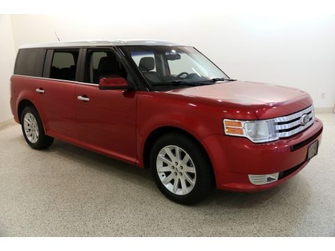 Red Candy Metallic Ford Flex SEL AWD.  Click to enlarge.