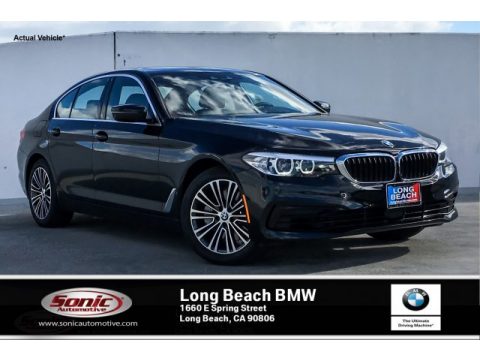 Black Sapphire Metallic BMW 5 Series 540i Sedan.  Click to enlarge.