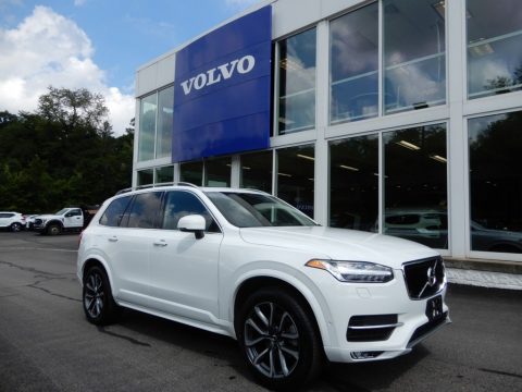 Ice White Volvo XC90 T6 AWD Momentum.  Click to enlarge.