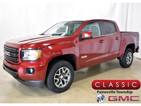 Red Quartz Tintcoat GMC Canyon All Terrain Crew Cab 4WD.  Click to enlarge.