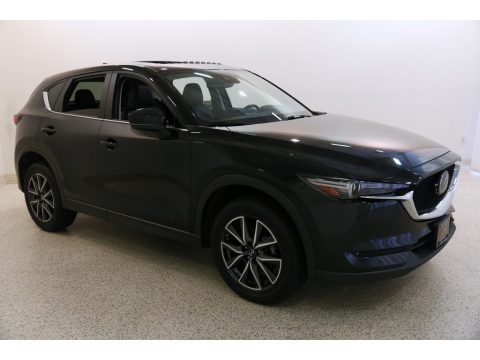 Jet Black Mica Mazda CX-5 Grand Touring AWD.  Click to enlarge.