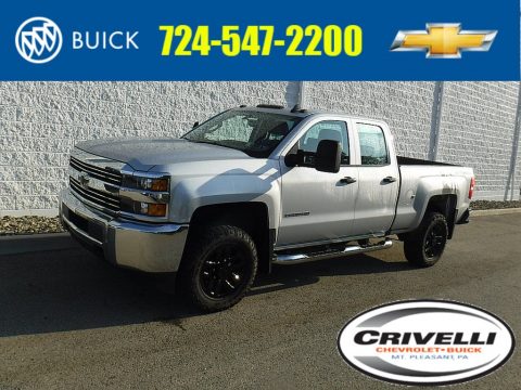 Summit White Chevrolet Silverado 2500HD Work Truck Double Cab 4x4. Click to enlarge. Summit White Chevrolet Silverado 2500HD Work Truck Double Cab 4x4. Click to enlarge.