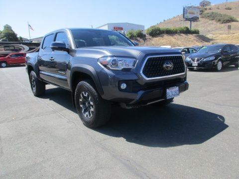 Magnetic Gray Metallic Toyota Tacoma TRD Off Road Double Cab 4x4.  Click to enlarge.