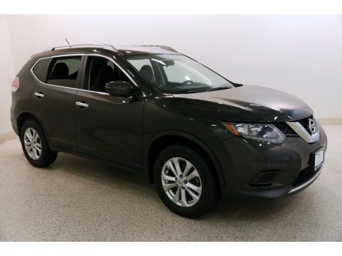Midnight Jade Nissan Rogue SV AWD.  Click to enlarge.