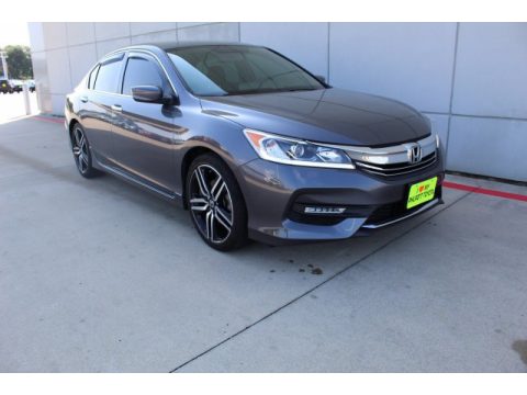 Modern Steel Metallic Honda Accord Sport Special Edition Sedan.  Click to enlarge.