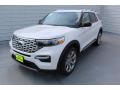 Front 3/4 View of 2020 Ford Explorer Platinum 4WD #4