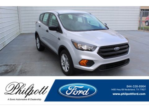 Ingot Silver Ford Escape S.  Click to enlarge.