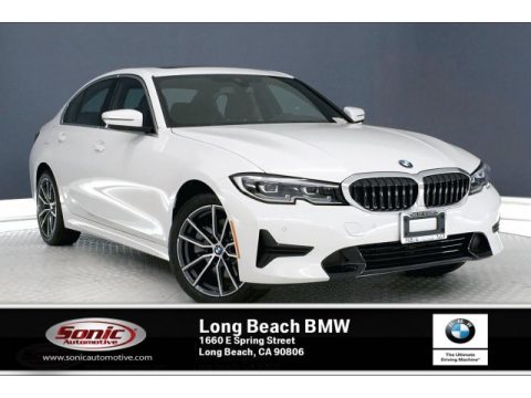 Alpine White BMW 3 Series 330i Sedan.  Click to enlarge.