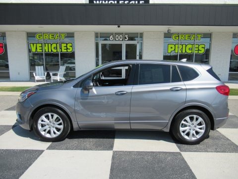 Satin Steel Gray Metallic Buick Envision Preferred.  Click to enlarge.