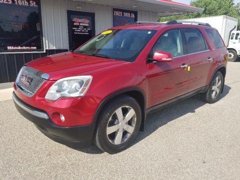 Crystal Red Tintcoat GMC Acadia SLT.  Click to enlarge.