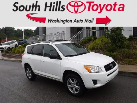 Super White Toyota RAV4 I4 4WD. Click to enlarge. Super White Toyota RAV4 I4 4WD. Click to enlarge.