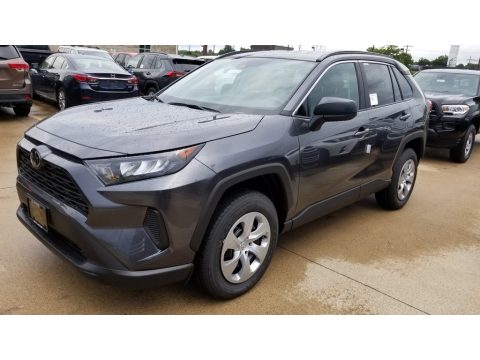 Magnetic Gray Metallic Toyota RAV4 LE AWD.  Click to enlarge.