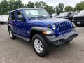 Front 3/4 View of 2020 Jeep Wrangler Unlimited Sport 4x4 #1