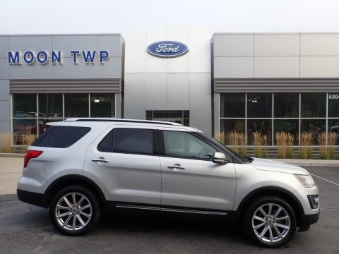 Ingot Silver Metallic Ford Explorer Limited 4WD.  Click to enlarge.