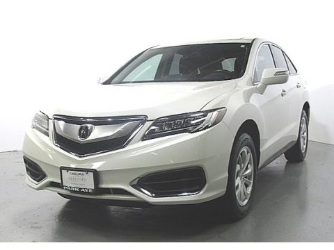 White Diamond Pearl Acura RDX Technology AWD.  Click to enlarge.