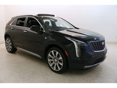 Stellar Black Metallic Cadillac XT4 Premium Luxury AWD.  Click to enlarge.