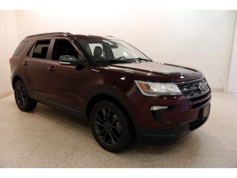 Burgundy Velvet Ford Explorer XLT 4WD.  Click to enlarge.