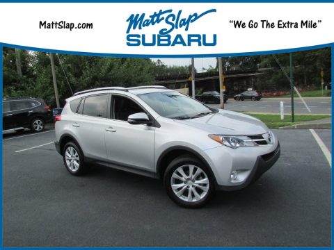 Classic Silver Metallic Toyota RAV4 Limited AWD.  Click to enlarge.