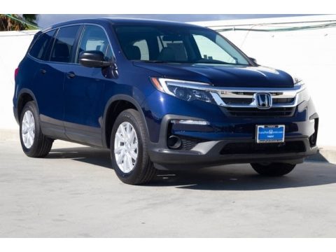 Obsidian Blue Pearl Honda Pilot LX.  Click to enlarge.