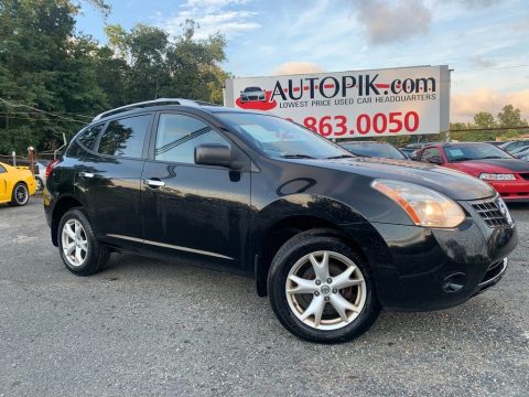 Wicked Black Nissan Rogue SL AWD.  Click to enlarge.
