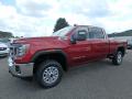 Front 3/4 View of 2020 GMC Sierra 2500HD SLE Crew Cab 4WD #1