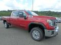 Front 3/4 View of 2020 GMC Sierra 2500HD SLE Crew Cab 4WD #3