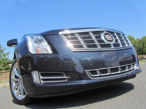 Sapphire Blue Metallic Cadillac XTS Luxury FWD.  Click to enlarge.