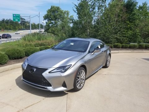 Atomic Silver Lexus RC 300 AWD.  Click to enlarge.