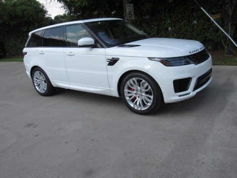 Fuji White Land Rover Range Rover Sport HSE Dynamic.  Click to enlarge.