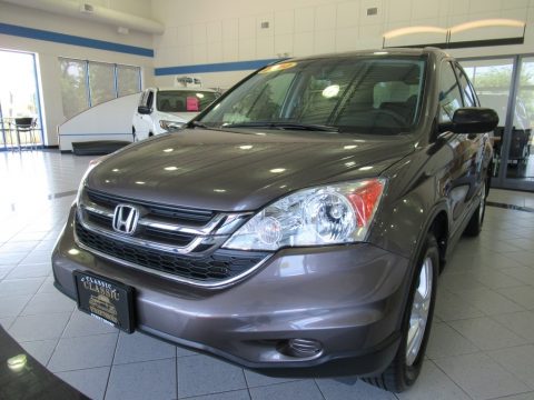Urban Titanium Metallic Honda CR-V EX AWD.  Click to enlarge.