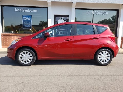 Red Brick Nissan Versa Note SV.  Click to enlarge.