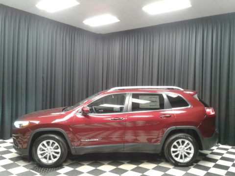 Velvet Red Pearl Jeep Cherokee Latitude.  Click to enlarge.